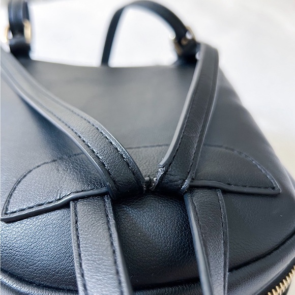 Forever 21 Mini faux Leather Backpack Purse Black - Picture 9 of 14